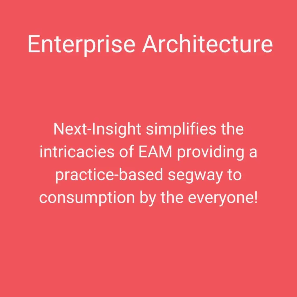 EAM is best solved using Next-Insight